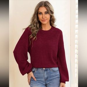 Unity Solid Drop Shoulder Pullover🤍